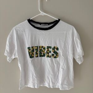 Charlotte Russe | Vibes crop top | size large